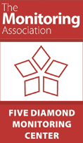 The Monitoring Association Five Diamond Monitoring Center logo