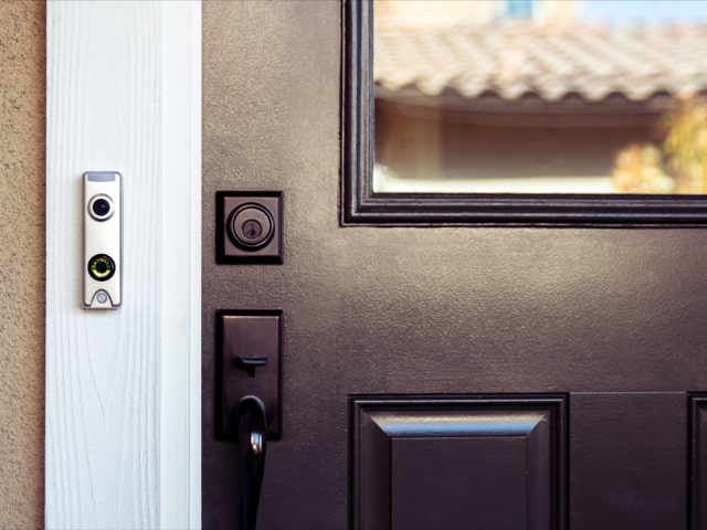 Security doorbell camera